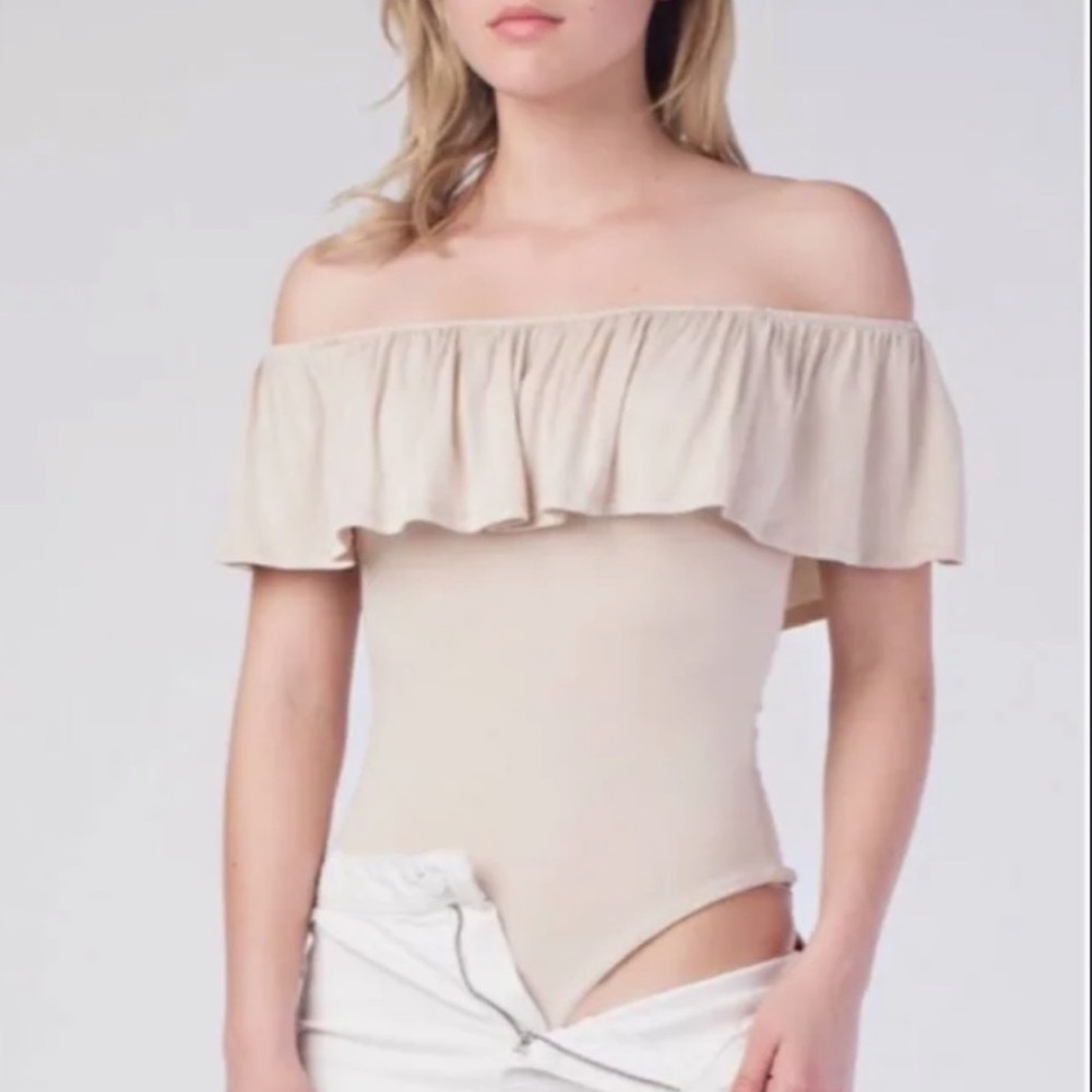 Honey Punch Off-Shoulder Bodysuit
